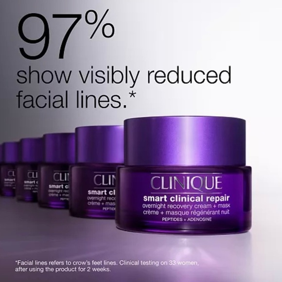 Clinique Smart Clinical Repair Overnight Recovery Cream + Mask - Picture 3 of 7
